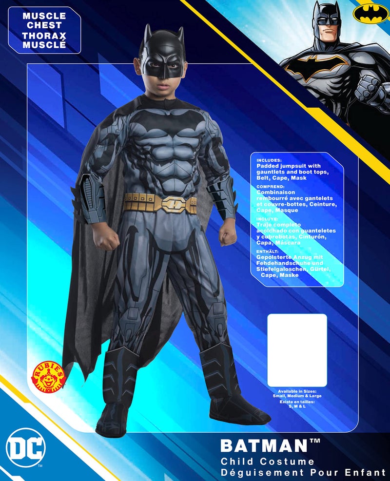 Rubies DC Comics Superheroes: Batman Costume for Kids, Boy's Large - Image 2